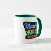 Marshal Michigan Neon Corn Sign Mok (Voorkant rechts)