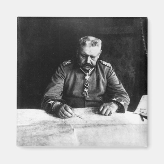 Marshal Paul von Hindenburg, 1914 Magneet (Voorkant)