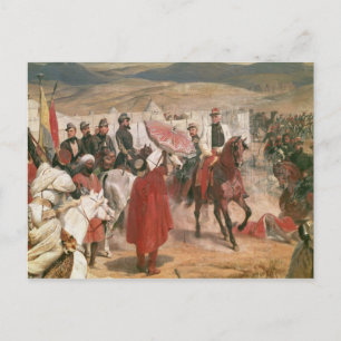 Marshal Thomas Bugeaud en kolonel Joseph Briefkaart