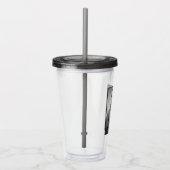 Marshal Wild Bill Hickok Old West Gunfighter Acryl Drinkbeker (Rechts)