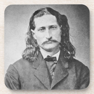 Marshal Wild Bill Hickok Old West Gunfighter Bier Onderzetter