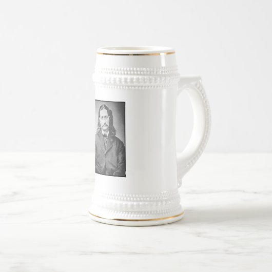 Marshal Wild Bill Hickok Old West Gunfighter Bierpul (Voorkant rechts)