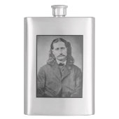 Marshal Wild Bill Hickok Old West Gunfighter Flacon (Voorkant)