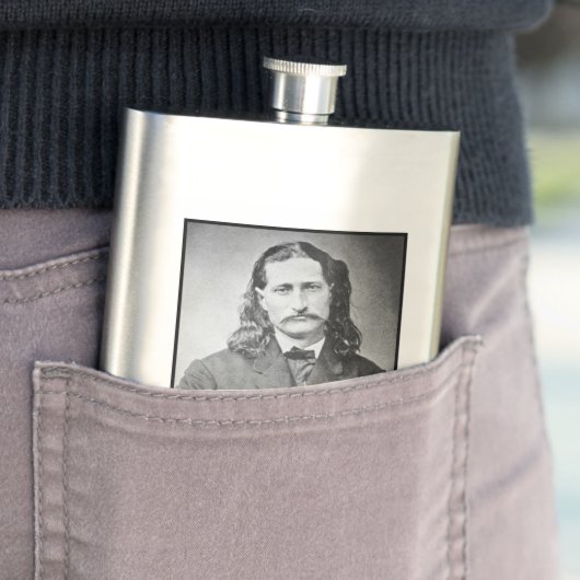 Marshal Wild Bill Hickok Old West Gunfighter Flacon (Voorbeeld)