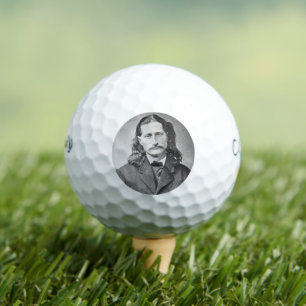 Marshal Wild Bill Hickok Old West Gunfighter Golfballen