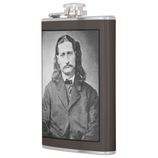 Marshal Wild Bill Hickok Old West Gunfighter Heupfles (Links)