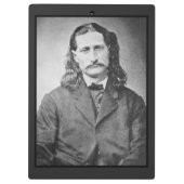 Marshal Wild Bill Hickok Old West Gunfighter Klembord (Achterkant)