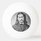Marshal Wild Bill Hickok Old West Gunfighter Pingpongballen (Voorkant)