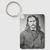 Marshal Wild Bill Hickok Old West Gunfighter Sleutelhanger (Voorkant)