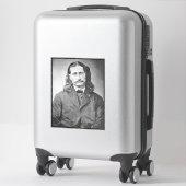 Marshal Wild Bill Hickok Old West Gunfighter Sticker (Koffer)