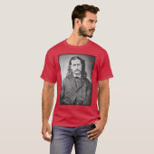 Marshal Wild Bill Hickok Old West Gunfighter T-shirt (Voorkant volledig)