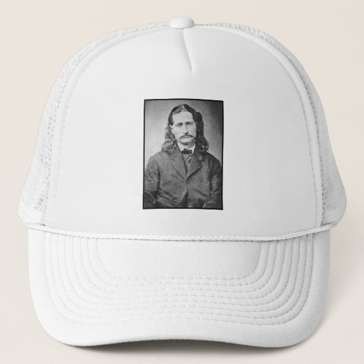 Marshal Wild Bill Hickok Old West Gunfighter Trucker Pet (Voorkant)