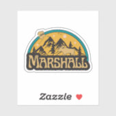 Marshall, Autocollant Alaska (Feuille)