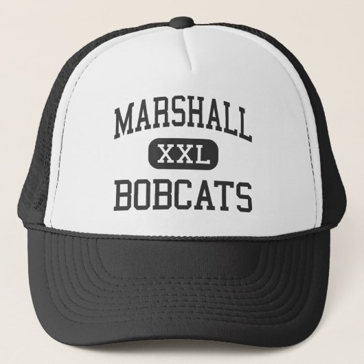 Marshall - Bobcats - High - Marshall Arkansas Trucker Pet (Voorkant)