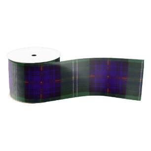 Marshall clan Pset Scottish kilt tartan Grosgrain Lint