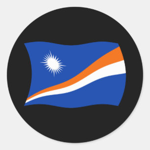 Marshall Eilanden Vlag Sticker