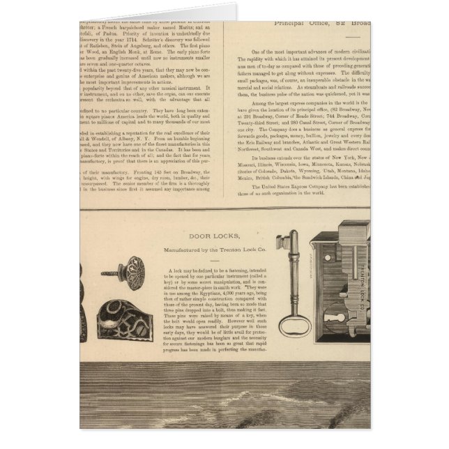 Marshall en Wendell, fabrikanten (Voorkant)