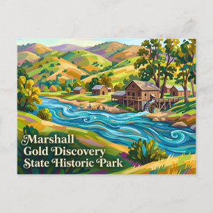 Marshall Gold Discovery State Historic Park Briefkaart