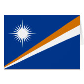 Marshall Islands Flag (Voorkant Horizontaal)