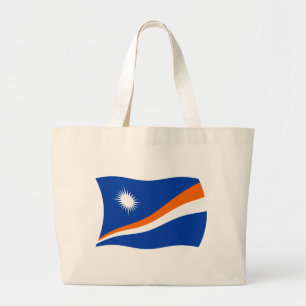 Marshall Islands Flag Canvas tas