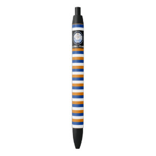 Marshall Islands Flag Cute Patriotic Zwarte Inkt Pen