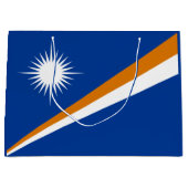 Marshall Islands Flag Groot Cadeauzakje (Voorkant)
