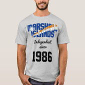 Marshall Islands Flag Independence Celebration T-shirt (Voorkant)