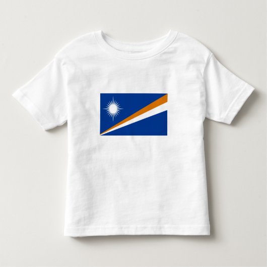 Marshall Islands Flag Kinder Shirts (Voorkant)