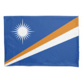 Marshall Islands Flag Kussensloop (Voorkant)