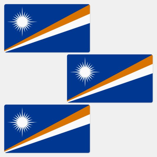 Marshall Islands Flag Labels (Groep)