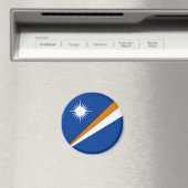 Marshall Islands Flag Magneet (Insitu (Vaatwasser))