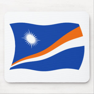 Marshall Islands Flag Mousepad Muismat