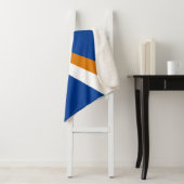 Marshall Islands Flag Sherpa Deken (In situ)