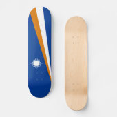 Marshall Islands Flag Skateboard (Voorkant)