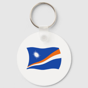 Marshall Islands Flag Sleutelhanger