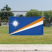 Marshall Islands Flag Spandoek (Insitu)