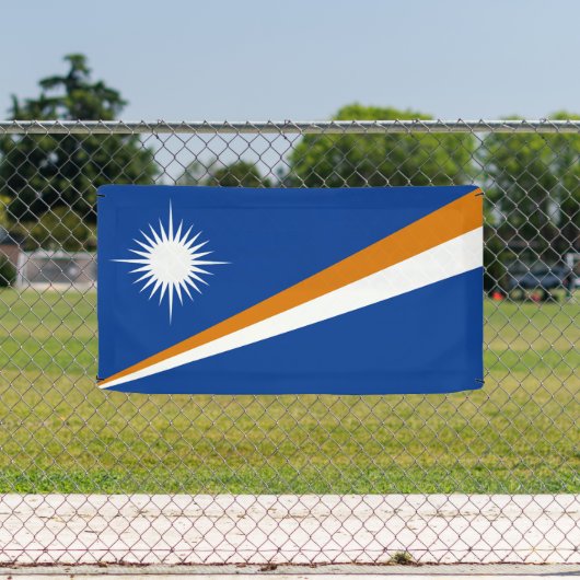Marshall Islands Flag Spandoek (Insitu)