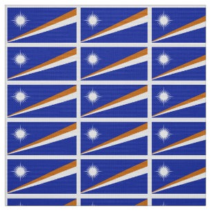 Marshall Islands Flag Stof