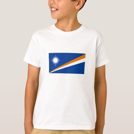 Marshall Islands Flag T-shirt (Voorkant)