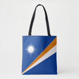 Marshall Islands Flag Tote Bag