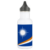 Marshall Islands Flag Waterfles (Links)