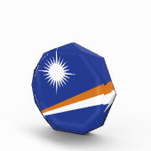 Marshall Islands vlag Fotoblokken (Rechts)