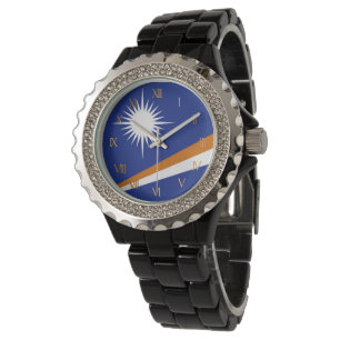 Marshall Islands vlag Horloge