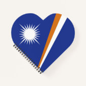 Marshall Islands vlag Notitieboek (Voorkant)