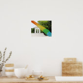 Marshall Michigan Pride Regenboog Poster (Keuken)