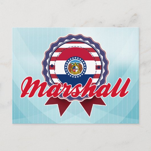 Marshall, MO Briefkaart (Voorkant)