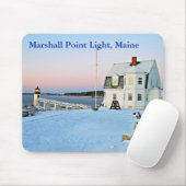 Marshall Point Light, Maine Mousepad Muismat (Met muis)