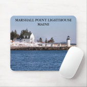 Marshall Point Light, Port Clyde Maine Muismat (Met muis)