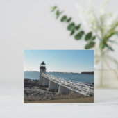 Marshall Point Lighthouse 5 Briefkaart (Staand voorkant)