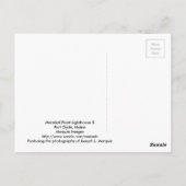 Marshall Point Lighthouse 5 Briefkaart (Achterkant)